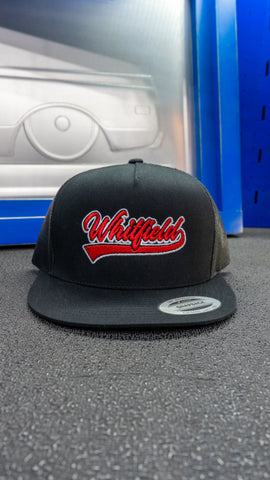 Black and red Snapback Hat