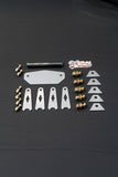 SEAT MOUNT TABS + SEAT BELT TABS